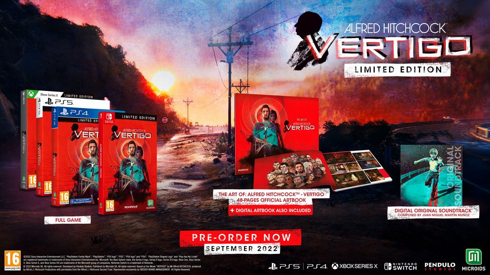 Alfred Hitchcock Vertico limited edition Alfred Hitchcock Vertico limited edition